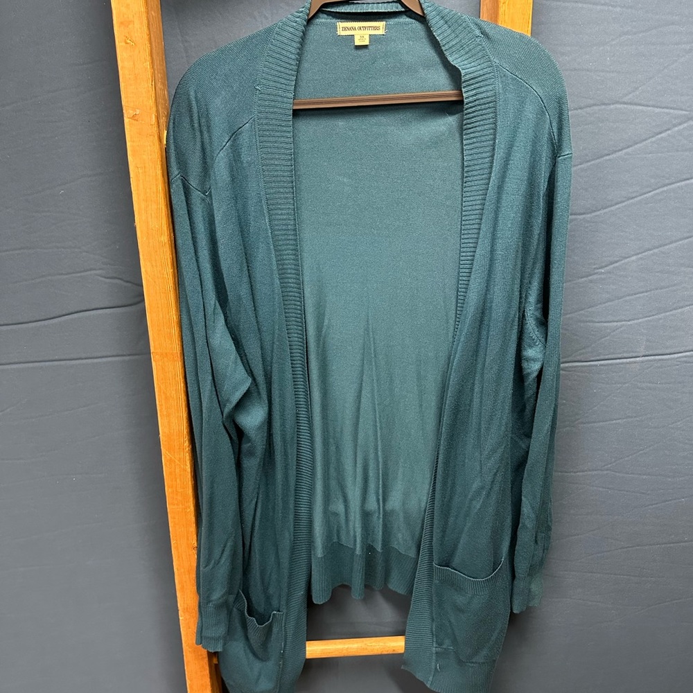 Teal 3x sweater